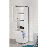 Mobetto Home Mina Çok Amaçlı Banyo Dolabı - Beyaz