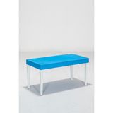 Mobetto Junior Dikdörtgen Ergonomik Konforlu Anaokulu Kreş Çocuk Masası - Mavi