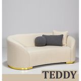 Mobetto Teddy Ikili Koltuk-Krem