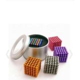Mobgift 6 Renkli 5Mm 216 Adet Neocube Neodyum Mıknatıs Küp Sihirli Manyetik Toplar A1A144