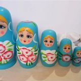 Mobgift Ahşap 7’Li Matruşka Bebek