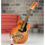 Mobgift Balerinli Kapaklı Gitar Müzik Kutusu