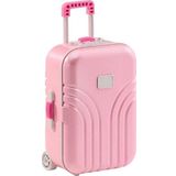 Mobgift Bavul Kurmalı Müzikli Takı Kutusu PEMBE