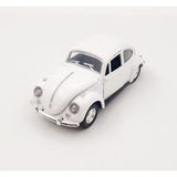 Mobgift Büyük Boy Uzun Model Metal Vosvos Çek Bırak Oyuncak Araba (Beyaz)
