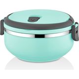 Mobgift Freshbox Tek Katlı Sefer Tası Yemek Termosu - Mavi - Turkuaz - 1 Katlı