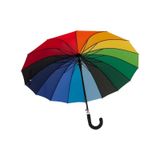 Mobgift Gökkuşağı Baston Şemsiyesi (Rengarenk) (509313106) Çok Renkli