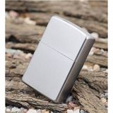 Mobgift Gri Mat Zippo Model Çakmak