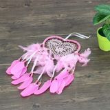 Mobgift Işıklı Düş Kapanı Kalp Dream Catcher