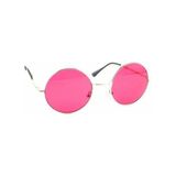 Mobgift John Lennon Unisex Güneş Gözlüğü (Pembe)
