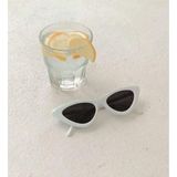 Mobgift Kadın Cat Eye Model Beyaz Kadın Güneş Gözlüğü
