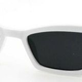 Mobgift Keskin Köşeli Cat Eye Güneş Gözlüğü Beyaz