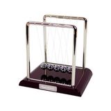 Mobgift Kişiye Özel Küçük Boy Newton Denge Topları - 9 x 7 cm - Gümüş