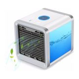 Mobgift Mini Klima Portatif Taşınabilir Soğutucu Gri Renkli USB Güç Kaynağı ile Işıklı