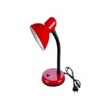 Mobgift Spiralli Retro Öğrenci Çalışma Masa Lambası (Kırmızı)