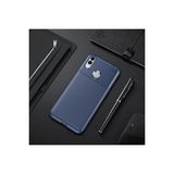 Mobify Honor 8c Kılıf Karbon Desenli Şık Tamia Premium Silikon Kapak - Lacivert