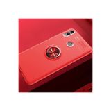 Mobify Honor 8c Kılıf Yüzüklü Sağlam Esnek Ringo Silikon Kapak - Kırmızı