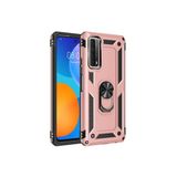 Mobify Huawei P Smart 2021 Kılıf Tam Koruma Çift Katmanlı Ibiza Sert Silikon Kapak - Rose