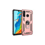 Mobify Huawei P30 Lite Kılıf Tam Koruma Çift Katmanlı Ibiza Sert Silikon Kapak - Rose