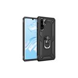 Mobify Huawei P30 Pro Kılıf Tam Koruma Çift Katmanlı Ibiza Sert Silikon Kapak - Siyah