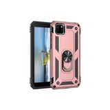 Mobify Huawei Y5P Kılıf Tam Koruma Çift Katmanlı Ibiza Sert Silikon Kapak - Rose