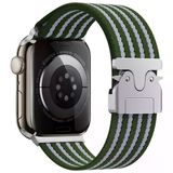 Mobify Mobil Aksesuarda Devrim Apple Watch 10 46Mm Hasır Naylon Örgülü Özel Toka Tasarımlı Şık Sağlam Metal Kordon Krd133