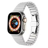 Mobify Mobil Aksesuarda Devrim Apple Watch 38Mm Gövdeli Çizilmelere Dayanıklı Ayarlanabilir Ölçülü Şık Sağlam Metal Kordon Krd79