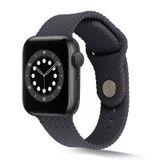 Mobify Mobil Aksesuarda Devrim Apple Watch 38Mm Örgü Tasarımlı Esnek Yumuşak Konforlu Silikon Kordon Krd37