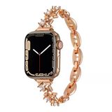 Mobify Mobil Aksesuarda Devrim Apple Watch 40Mm Bayanlara Özgü Şık Sağlam Metal Kordon Krd-104