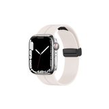 Mobify Mobil Aksesuarda Devrim Apple Watch 40Mm Metal Tokalı Esnek Yumuşak Konforlu Silikon Kordon Krd84