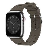Mobify Mobil Aksesuarda Devrim Apple Watch 40Mm Silikon Yapılı Tokalı Şık Sağlam Metal Kordon Krd92