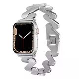 Mobify Mobil Aksesuarda Devrim Apple Watch 42Mm Aç Kapak Klipsli Şık Sağlam Metal Kordon Krd80