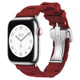 Mobify Mobil Aksesuarda Devrim Apple Watch 42Mm Sportif Tasarımlı Yumuşak Konforlu Silikon Kordon Krd94