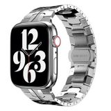 Mobify Mobil Aksesuarda Devrim Apple Watch 44Mm Ayarlanabilir Şık Sağlam Metal Kordon Krd63