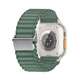 Mobify Mobil Aksesuarda Devrim Apple Watch 44Mm Hasır Terleme Yapmayan Nefes Alan Hafif Örgü Kordon Krd123