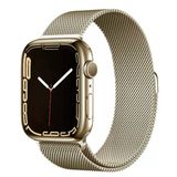 Mobify Mobil Aksesuarda Devrim Apple Watch 7 41Mm Band01 Şık Sağlam Metal Kordon