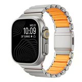 Mobify Mobil Aksesuarda Devrim Apple Watch 7 45Mm Ultra Titan Yumuşak Konforlu Silikon Kordon Krd-152