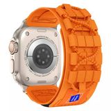 Mobify Mobil Aksesuarda Devrim Apple Watch 7 45Mm Uyumlu Nefes Alan Hafif Hasır Kordon Krd-99