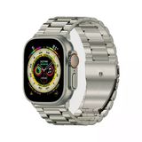 Mobify Mobil Aksesuarda Devrim Apple Watch Ultra 49Mm Ayarlanabilir Yapılı Şık Sağlam Metal Kordon Krd93