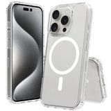 Mobify Mobil Aksesuarda Devrim İphone 16 Pro Kılıf Sert Yapı & Sararma Karşıtı Koruma Magsafe Uyumlu Şeffaf Premium Kapak Mlk/Embos Renksiz