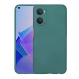Mobify Mobil Aksesuarda Devrim Oppo A96 4G Kadife İç Yüzeyli Ultra Soft Premium Telefon Kılıfı Mlk/Mara Koyu Yeşil