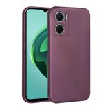 Mobify Mobil Aksesuarda Devrim Redmi Note 11E İle Uyumlu Kılıf Esnek Yapılı Yumuşak Dokulu Premium Kapak Mlk/Biye Mor