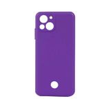 Mobify Mobil Aksesuarda Devrim Reeder S23 Pro Max İle Uyumlu Kılıf Esnek Yapılı Yumuşak Dokulu Premium Kapak Mlk/Biye Mor