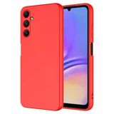 Mobify Mobil Aksesuarda Devrim Samsung Galaxy A25 Kadife İç Yüzeyli Ultra Soft Premium Telefon Kılıfı Mlk/Mara Kırmızı