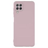 Mobify Mobil Aksesuarda Devrim Samsung Galaxy M22 Kadife İç Yüzeyli Ultra Soft Premium Telefon Kılıfı Mlk/Mara Açık Pembe