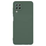 Mobify Mobil Aksesuarda Devrim Samsung Galaxy M22 Kadife İç Yüzeyli Ultra Soft Premium Telefon Kılıfı Mlk/Mara Koyu Yeşil