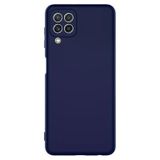 Mobify Mobil Aksesuarda Devrim Samsung Galaxy M22 Kadife İç Yüzeyli Ultra Soft Premium Telefon Kılıfı Mlk/Mara Lacivert