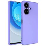 Mobify Mobil Aksesuarda Devrim Tecno Camon 19 Pro Kadife İç Yüzeyli Ultra Soft Premium Telefon Kılıfı Mlk/Mara Lila