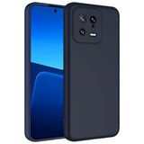 Mobify Mobil Aksesuarda Devrim Xiaomi Mi 13 Kadife İç Yüzeyli Ultra Soft Premium Telefon Kılıfı Mlk/Mara Lacivert