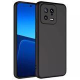 Mobify Mobil Aksesuarda Devrim Xiaomi Mi 13 Kadife İç Yüzeyli Ultra Soft Premium Telefon Kılıfı Mlk/Mara Siyah