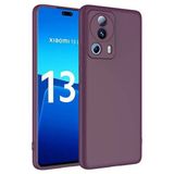 Mobify Mobil Aksesuarda Devrim Xiaomi Mi 13 Lite Kadife İç Yüzeyli Ultra Soft Premium Telefon Kılıfı Mlk/Mara Koyu Mor